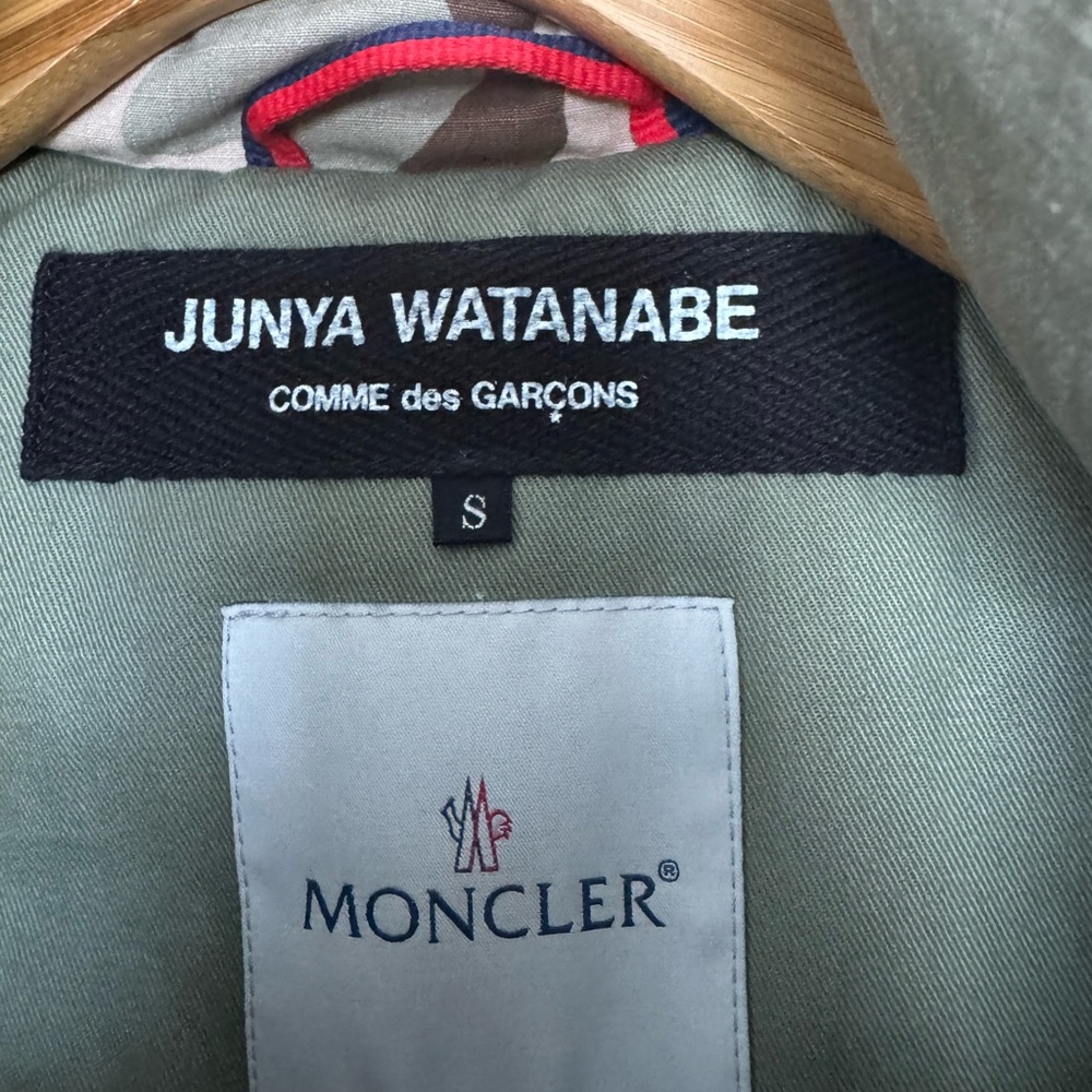 Moncler Camouflage Puffer Vest collab COMMES DE GARÇONS - Picture 6 of 9
